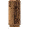 vidaXL Sideboard with LED in Old Wood - 71x34.5x75 cm Engineered Wood