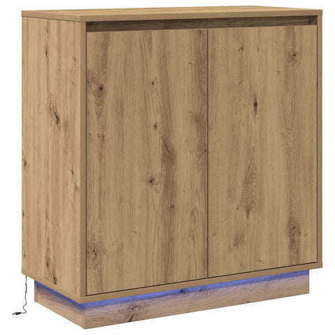 vidaXL Sideboard Artisan Oak 71 x 34.5 x 75 cm Engineered wood