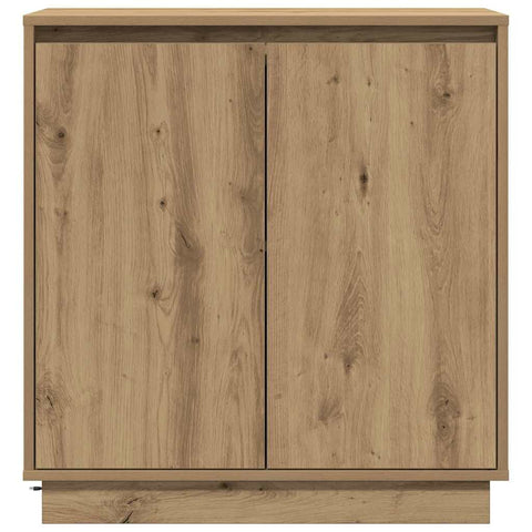 vidaXL Sideboard Artisan Oak 71 x 34.5 x 75 cm Engineered wood