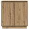 vidaXL Bedside Tables Artisan oak Engineered wood Medium Bedside Table