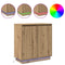 vidaXL Bedside Tables Artisan oak Engineered wood Medium Bedside Table