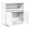 vidaXL Sideboard with LED White 71x34,5x75 cm Engineered Wood