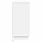 vidaXL Sideboard with LED White 71x34,5x75 cm Engineered Wood