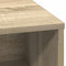 vidaXL Sideboard with LED Sonoma Oak 71x34,5x75 cm Engineered Wood