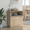 vidaXL Sideboard with LED Sonoma Oak 71x34,5x75 cm Engineered Wood