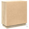 vidaXL Sideboard with LED Sonoma Oak 71x34,5x75 cm Engineered Wood