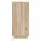 vidaXL Sideboard with LED Sonoma Oak 71x34,5x75 cm Engineered Wood