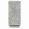 vidaXL Sideboard with LED Concrete Grey 71x34,5x75 cm Engineered Wood
