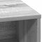vidaXL Sideboard with LED Grey Sonoma 71x34,5x75 cm Engineered Wood