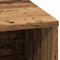 vidaXL Sideboard with LED Old Wood 71x34,5x75 cm Engineered Wood