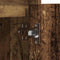 vidaXL Sideboard with LED Old Wood 71x34,5x75 cm Engineered Wood