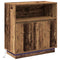 vidaXL Sideboard with LED Old Wood 71x34,5x75 cm Engineered Wood