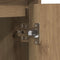 vidaXL Sideboard with LED Artisan Oak 71x34,5x75 cm Engineered Wood