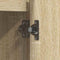 vidaXL LED Sideboard in Sonoma Oak - 90x32x75 cm - Engineered Wood