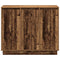 vidaXL Sideboard with LED - Old Wood - 90x32x75 cm - Engineered Wood