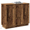vidaXL Sideboard with LED - Old Wood - 90x32x75 cm - Engineered Wood
