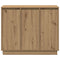 vidaXL Sideboard with LED Artisan Oak 90x32x75 cm Engineered Wood