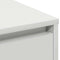 vidaXL Sideboard with LED White 90x32x75 cm Engineered Wood
