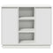 vidaXL Sideboard with LED White 90x32x75 cm Engineered Wood