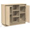 vidaXL Sideboard with LED Sonoma Oak 90x32x75 cm Engineered Wood
