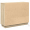 vidaXL Sideboard with LED Sonoma Oak 90x32x75 cm Engineered Wood