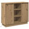 vidaXL Sideboard with LED Artisan Oak 90x32x75 cm Engineered Wood