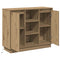 vidaXL Sideboard with LED Artisan Oak 90x32x75 cm Engineered Wood