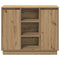 vidaXL Sideboard with LED Artisan Oak 90x32x75 cm Engineered Wood