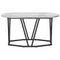 vidaXL Grey Sonoma Coffee Table - 80x40x40.5 cm, Made from Engineered Wood and Metal