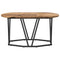 vidaXL Coffee Table Old Wood 80x40x40.5 cm Engineered Wood and Metal