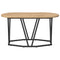 vidaXL Coffee Table Artisan Oak 80x40x40.5 cm Made of Engineered Wood and Metal