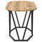 vidaXL Coffee Table Artisan Oak 80x40x40.5 cm Made of Engineered Wood and Metal