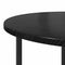 vidaXL Side Table Set of 2 - Black Oak and Metal