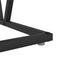 vidaXL Coffee Table Sonoma Oak 100x50x40 cm Made of Engineered Wood and Metal