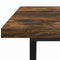 vidaXL Coffee Table - Smoked Oak - 100x50x40 cm - Engineered Wood and Metal
