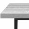 vidaXL Grey Sonoma Coffee Table 100x50x40 cm Made of Engineered Wood and Metal
