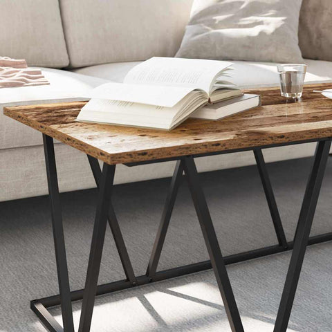 vidaXL Coffee Table Old wood 100 x 50 x 40 cm