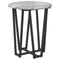 vidaXL Side Table 2 pcs Gray Sonoma Engineered Wood and Metal