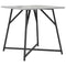 vidaXL Set of 2 Side Tables in Grey Sonoma with Engineered Wood and Metal
