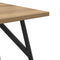 vidaXL Side Table 2-pack in Artisan Oak with Engineered Wood and Metal