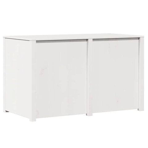 vidaXL Kitchen Cabinet White pinewood Pinewood Medium Shelving