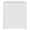 vidaXL Kitchen Cabinet White pinewood Pinewood Medium Shelving