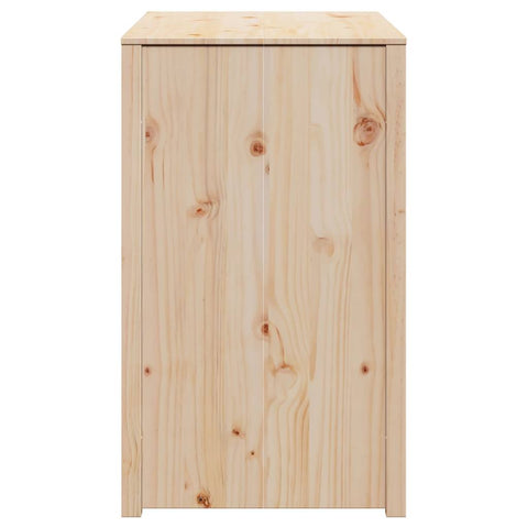 vidaXL Kitchen Cabinet Brown 106 x 55 x 92 cm Solid Pine wood