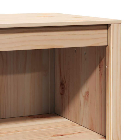 vidaXL Kitchen Cabinet Brown 106 x 55 x 92 cm Solid Pine wood