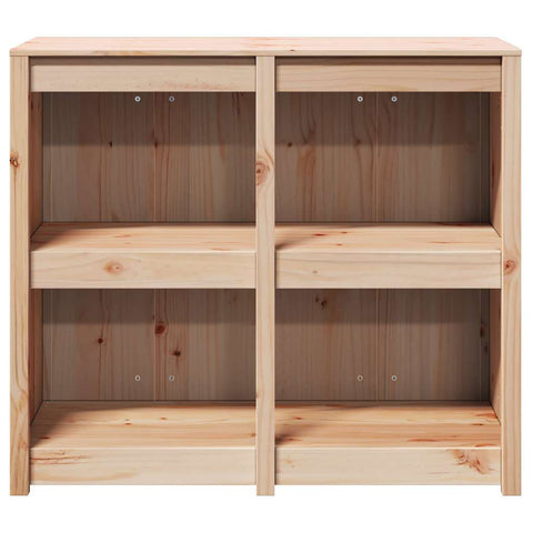 vidaXL Kitchen Cabinet Brown 106 x 55 x 92 cm Solid Pine wood