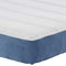 vidaXL Bed Mattress with Mattress Blue 180 x 200 cm Fabric