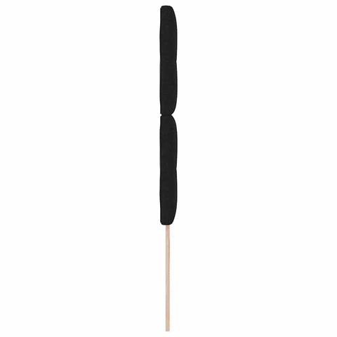 vidaXL Headboard Height Adjustable with Headboard Black 80 cm Fabric