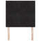 vidaXL Headboard Wall-mounted with Headboard Manual Black 80 cm Velvet
