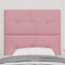 vidaXL Headboard Wall-mounted with Headboard Manual Pink 80 cm Velvet