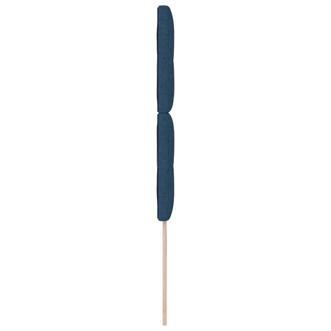 vidaXL Headboard Height Adjustable with Headboard Blue 90 cm Fabric